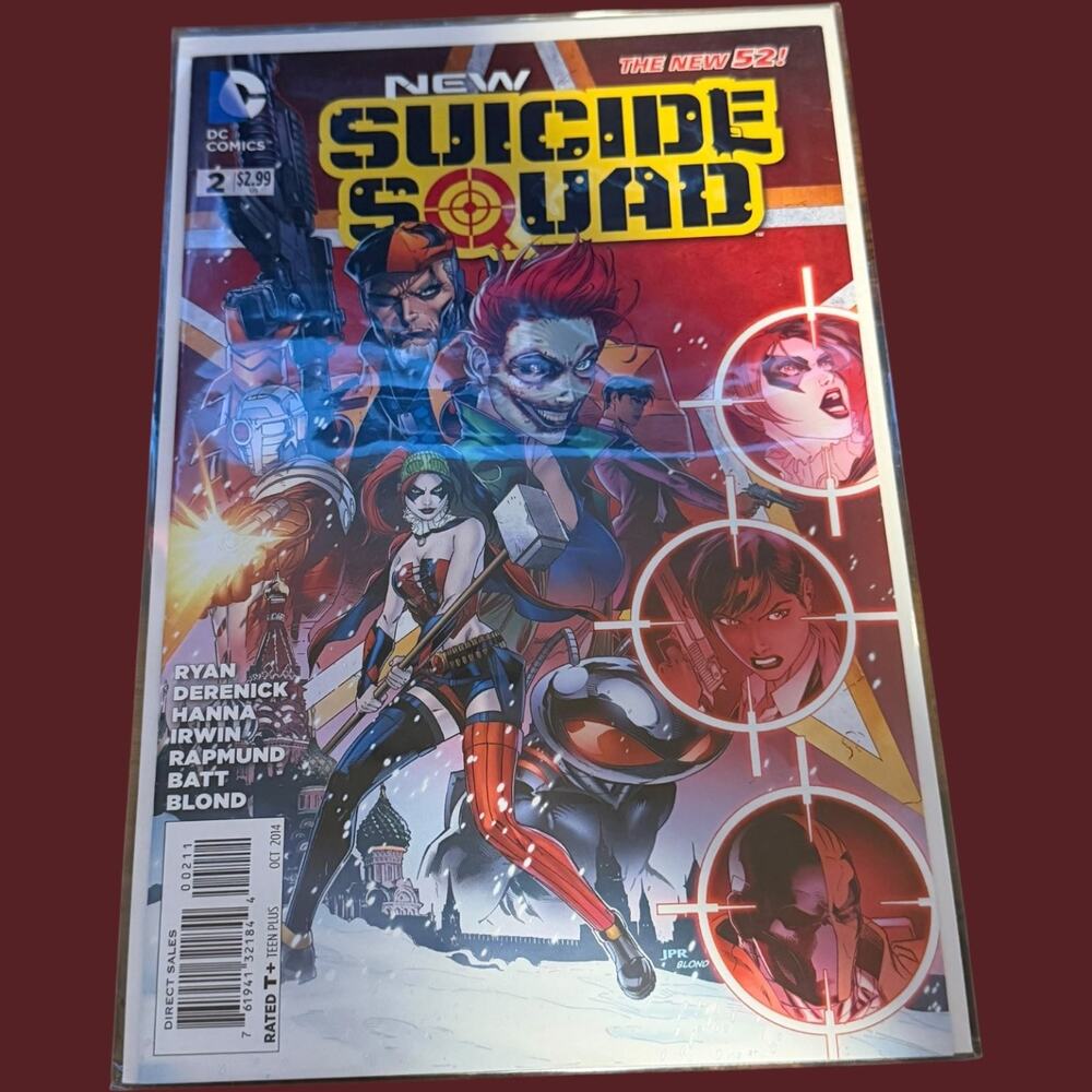 New Suicide Squad #2 DC Comics The New 52! Harley Quinn Deathstroke 2014 NM